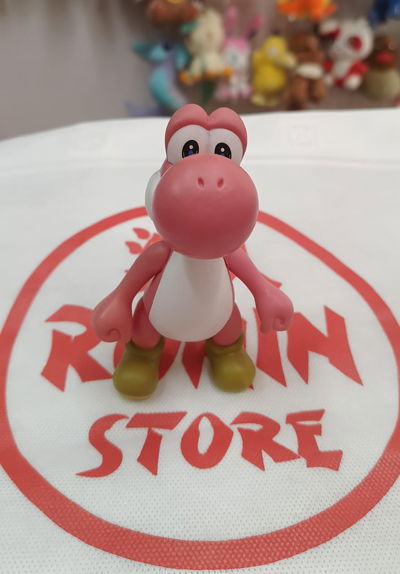 Yoshi Rosa Figura  Mario