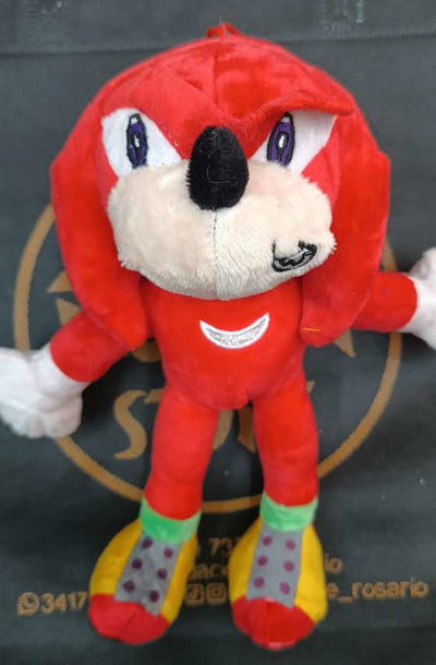 Peluche Knuckles The Hedgehog, Sonic