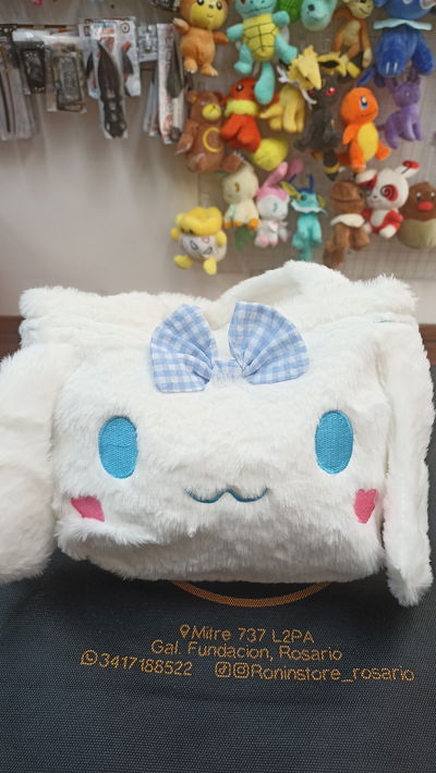 Cinnamoroll Cartera Bolso de Peluche Sanrio 