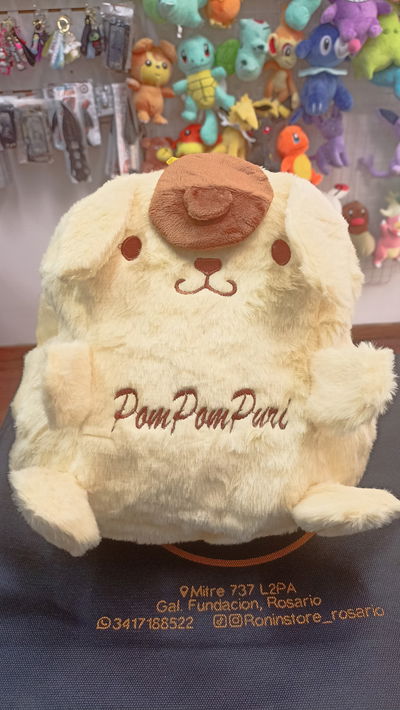 Pompompurin Mochila de Peluche Sanrio 