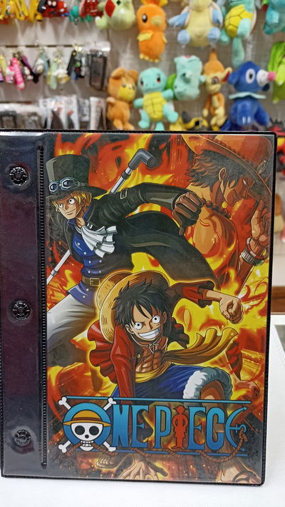 Carpeta tapa doble N3 Luffy, Ace y Sabo One Piece 02