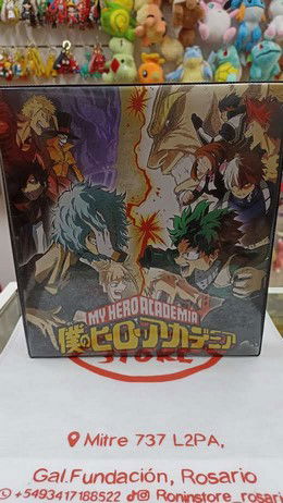 Carpeta tapa con anillos Boku no Hero Academia