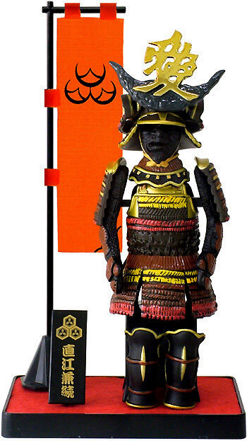 Figura de Exhibición Samurai: Serie Armadura - B-02 Naoe Kanetsugu Original Japonesa