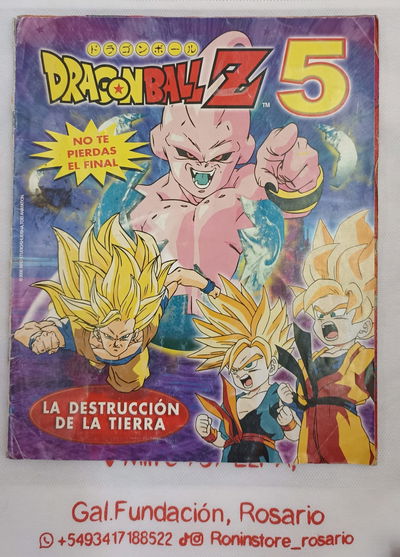 Álbum Dragon Ball Z 5 (lleno) - la destrucción de la tierra