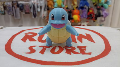 Squirtle Pokemon 3D pintado a mano -5cm aprox