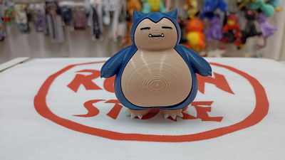 Snorlax Pokemon 3D pintado a mano -5cm aprox