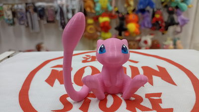 Mew Pokemon 3D pintado a mano -5cm aprox