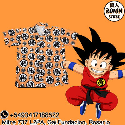 Camisa Logos Dragon Ball