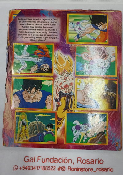 Álbum Dragon Ball Z 3 (Lleno) - Falta la Tapa - Ultra Figus