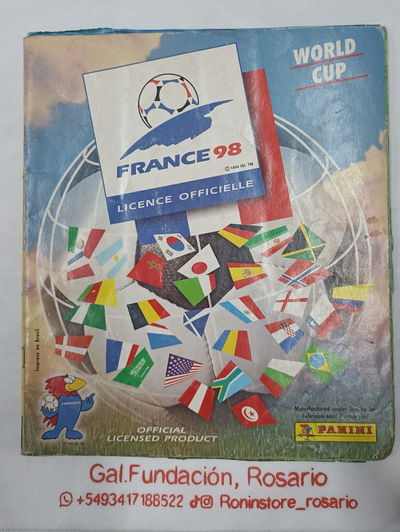 Álbum Francia 98 - World Cup (195/561) - Panini