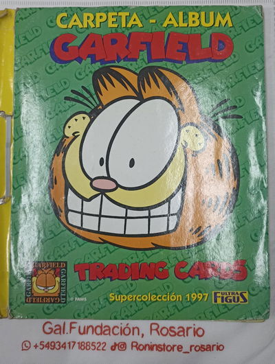 Álbum Garfield (132/140) - Trading Cards - Supercolección 1997 - Ultra Figus