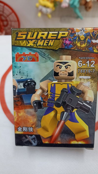 Wolverine - Figura Simil Lego Xmen Marvel 