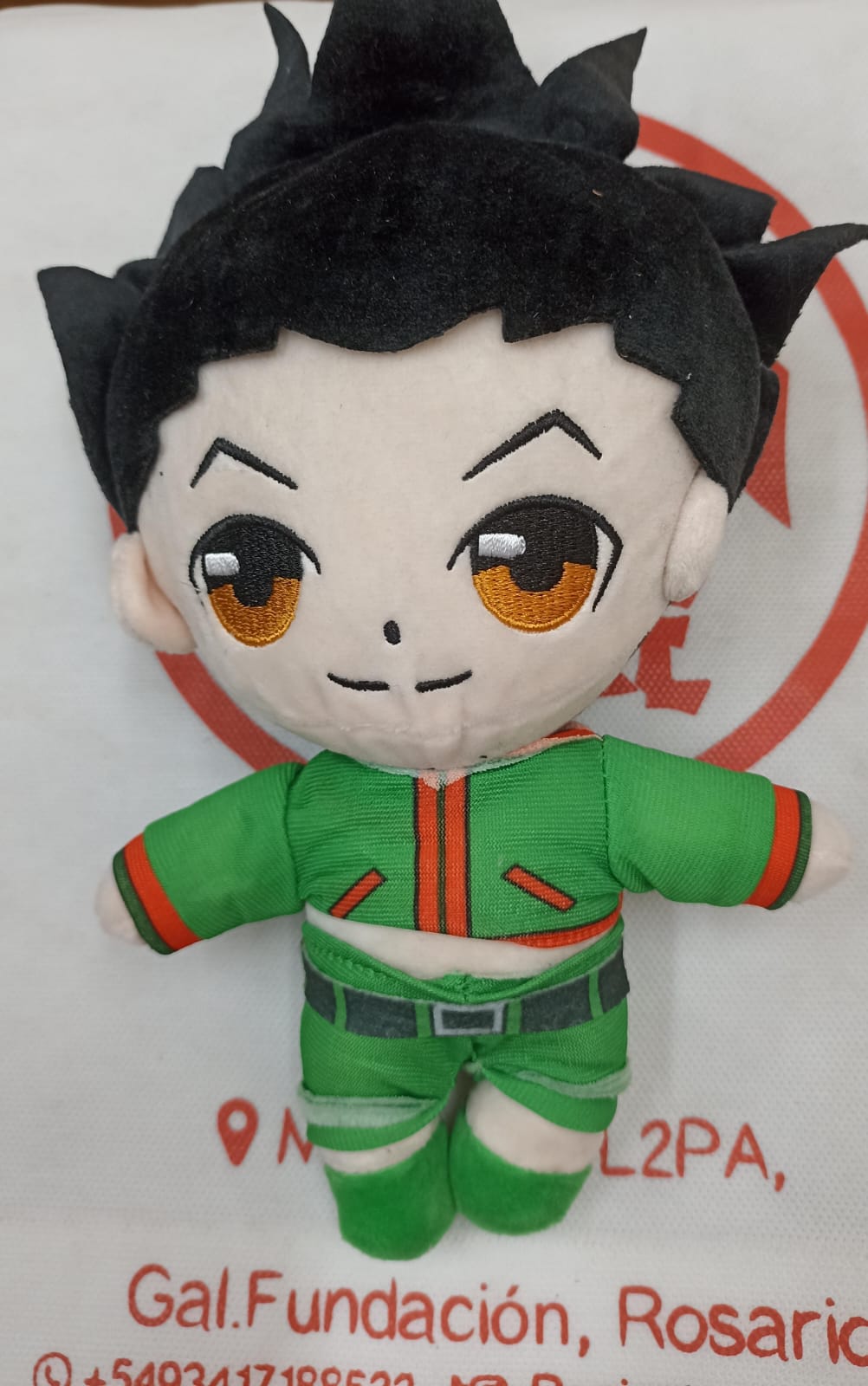 Hunter X Hunter - Peluche Gon SD 20cm, Morbido E Collezionabile, Con Cordino, Regalo Per Fan Anime