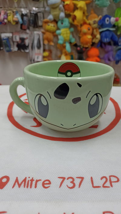 Taza Tazón cerámica Bulbasaur Pokemon