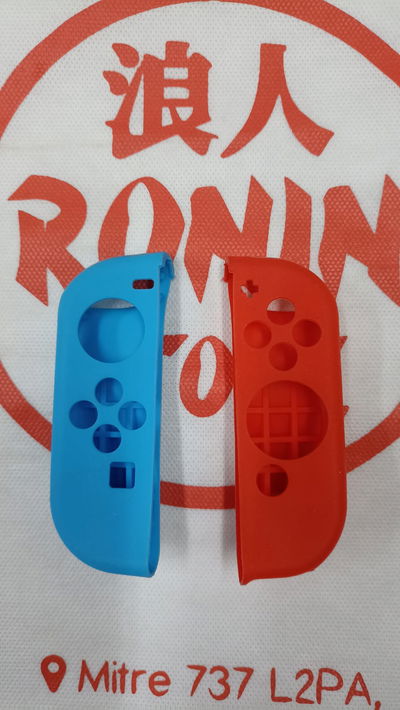 Funda silicona Joycon 2 Unidades para Nintendo Switch Neon