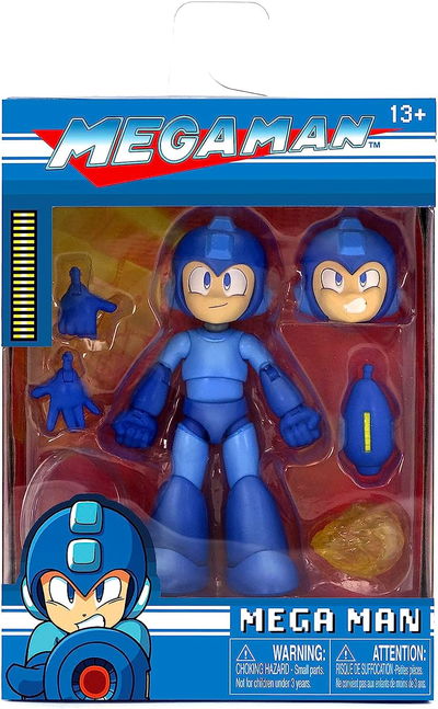 Mega Man Figura Jada Toys Original Articulada y con accesorios 