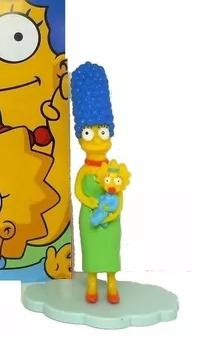 Marge Y Maggie - Los Simpsons - Figura Colección Clarín