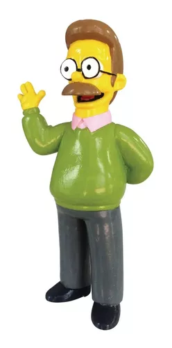 Flanders - Los Simpsons - Figura Colección Clarín