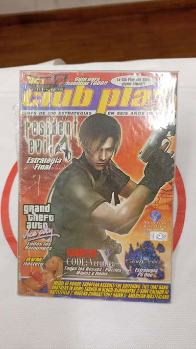 Revista retro - Club Play - Numero 39 - temática Video juego Play Station 