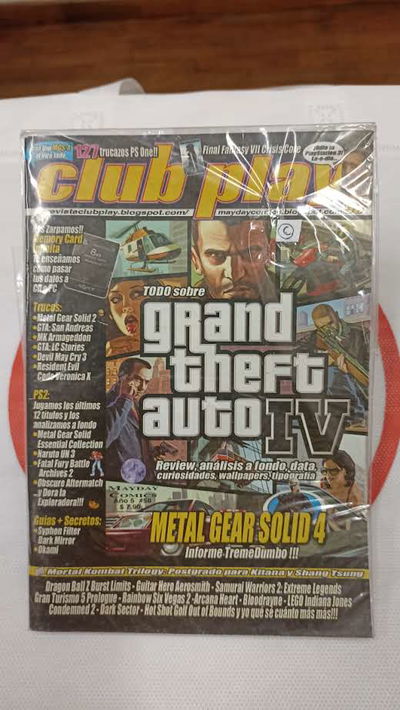 Revista retro - Club Play - Numero 58 - temática Video juego Play Station 