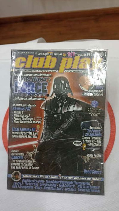 Revista retro - Club Play - Numero 61 - temática Video juego Play Station 