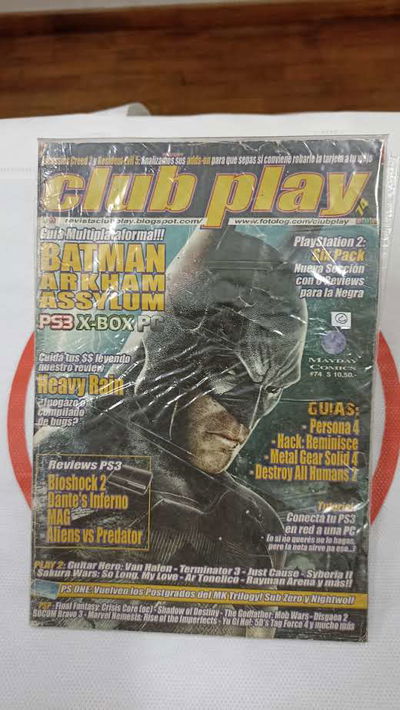 Revista retro - Club Play - Numero 74 - temática Video juego Play Station 