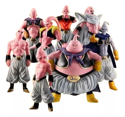 Set 8 figuras etapas o fases Majin Buu, Majin Boo  - 7-10Cm Gashapon Dragon Ball En bolsa