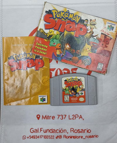 Pokemon Snap Juego Nintendo 64 N64 con caja