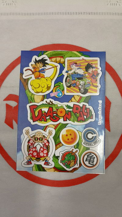 Dragon Ball 01 Plancha de Stickers troqueladas - Resistente al Agua - Ideal Termos