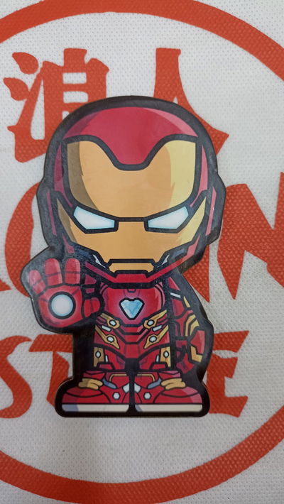 Imán plano Ironman Marvel 11x7cm  