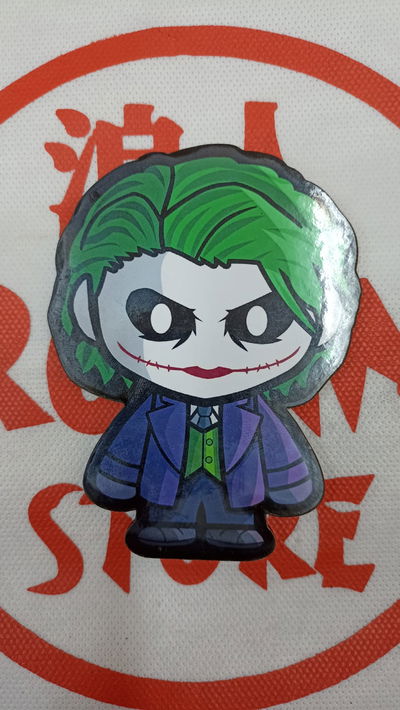 Imán plano Joker DC 11x7cm  