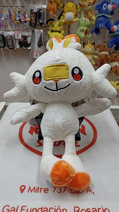 Scorbunny Peluche Pokémon mediano