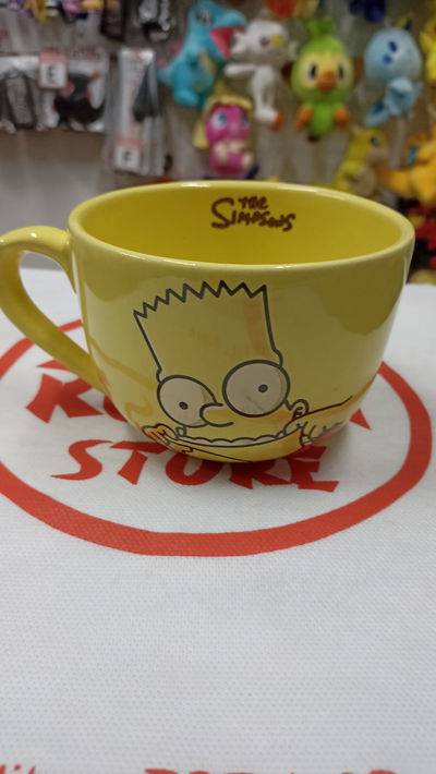 Taza Tazón cerámica Bart Simpson