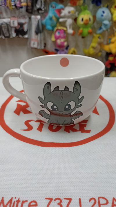 Taza Tazón cerámica Chimuelo de Cómo Entrenar a tu Dragón