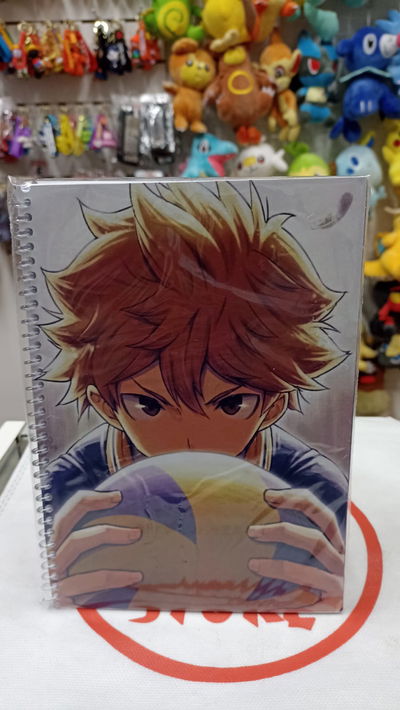 Haikyuu 05 Cuaderno de 50 páginas lisas, tamaño A5 (14,8x21cm)