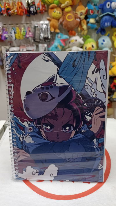 Kimetsu no Yaiba 02 Cuaderno de 50 páginas lisas, tamaño A5 (14,8x21cm) Demon Slayer