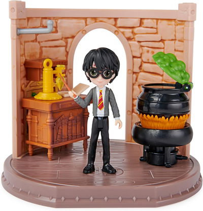 Harry Potter figura + aula de pociones original Wizarding World Harry Potter