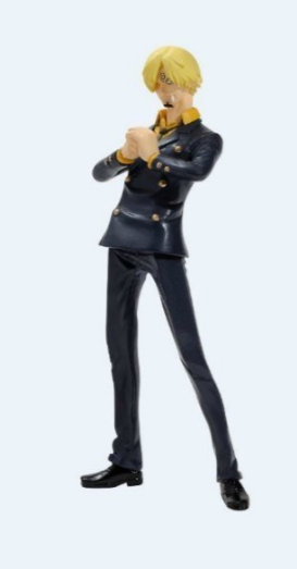 Sanji Figura One Piece en Blister Abierto Colección Salvat