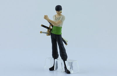 Zoro Clasico Figura One Piece en Blister Abierto Colección Salvat