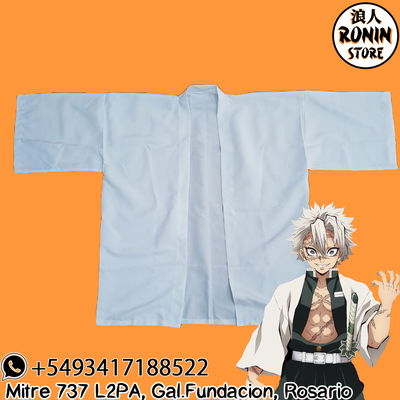 Sanemi Shinazugawa Haori / Kimono talle único Kimetsu no Yaiba - Demon Slayer