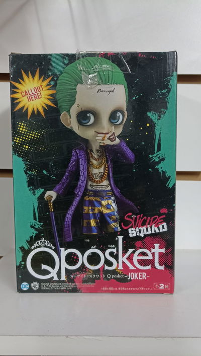 Joker Figura Dc Comics en caja - tipo Q posket