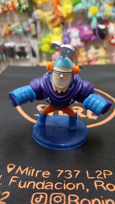 Franky Egghead Gashapon 10cm Figura One Piece