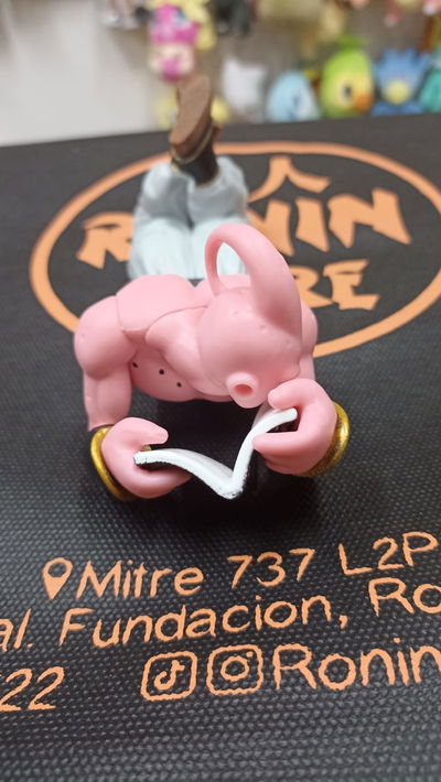 Super Buu - Majin buu 01 6X14cm Gashapon grande Figura Dragon Ball Sin caja