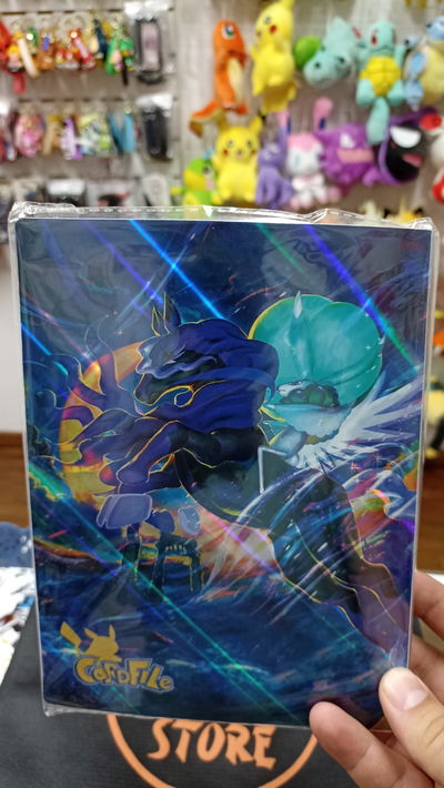 Carpeta Álbum cartas Pokemon TCG simple p/240 cartas 