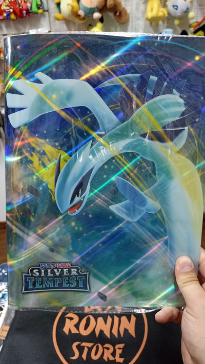 Carpeta Álbum cartas Pokemon TCG simple p/432 cartas Lugia