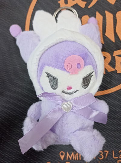 Llavero Peluche Kuromi 04 Sanrio