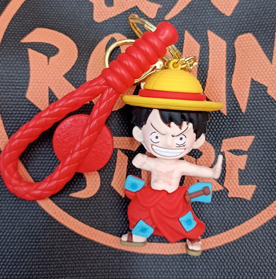 Luffy 02 Llavero de Goma Personaje de One Piece