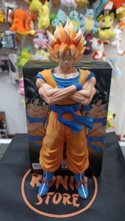 Goku ssj2 30cm Figura Dragon Ball con caja