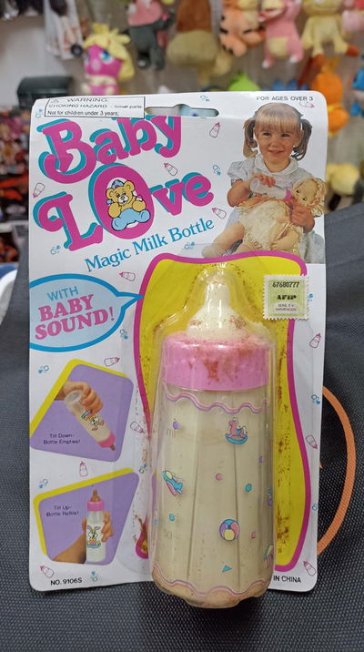 Mamadera Baby Love Magic Milk Bottle Nuevas Retro JFRetro R188