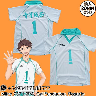 Toru Oikawa Remera camiseta Aoba Johsai N1 Haikyuu Varios talles